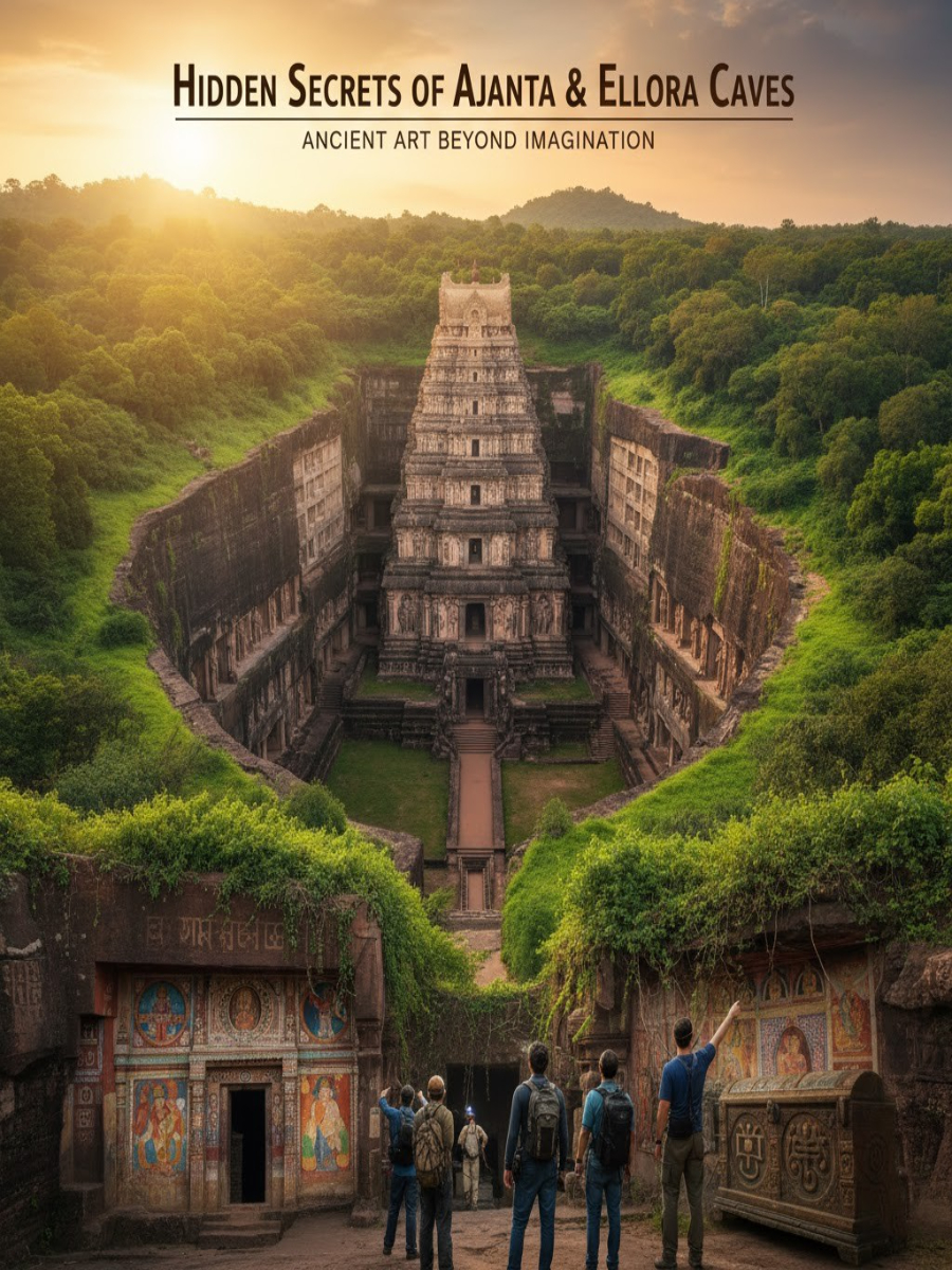 Hidden Secrets of Ajanta & Ellora Caves: Ancient Art Beyond Imagination